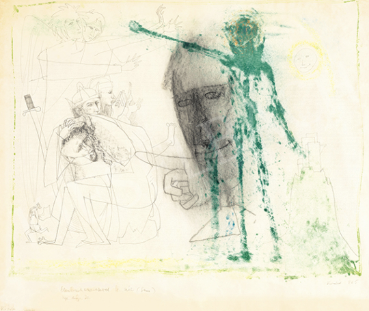 Kondor, Béla - Temptation, 1965 | 64st Autumn Auction auction / 100 Lot