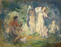Mattyasovszky-Zsolnay, László - Paris's Judgement (Hommage á Cézanne), 1929 