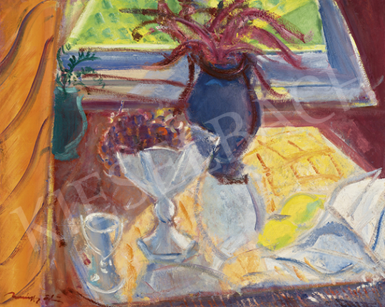 Márffy, Ödön - Still-Life in Opened Window | 64st Autumn Auction auction / 124 Lot