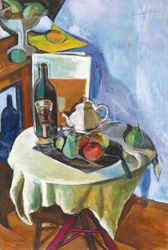  Perlrott Csaba, Vilmos - Studio Still-Life in Nagybánya, 1929-30 | 64st Autumn Auction auction / 131 Lot
