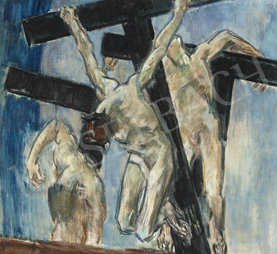  Vaszary, János - Golgotha (Hungarian Golgotha), beginning of 1920's | 64st Autumn Auction auction / 153 Lot