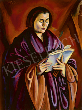 Uitz, Béla - Reading Woman, 1918 | 64st Autumn Auction auction / 158 Lot