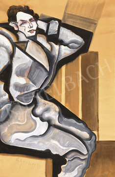  Scheiber, Hugó - Elbowing Man | 64st Autumn Auction auction / 164 Lot