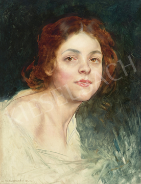  Karlovszky Bertalan - Vöröshajú lány | 64. Őszi Aukció aukció / 175 tétel