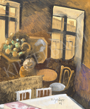  Scheiber, Hugó - Late Afternoon Lights in the Room | 64st Autumn Auction auction / 191 Lot