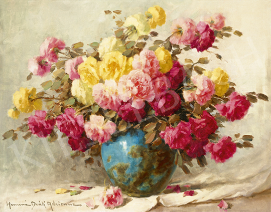  Henczné Deák, Adrienne - Roses | 64st Autumn Auction auction / 212 Lot
