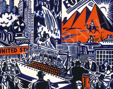  Kelemen, Károly - Travel Agency, 2002 painting