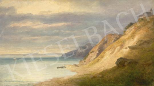 Telepy, Károly - Lake Balaton Landscape (Tihany) painting