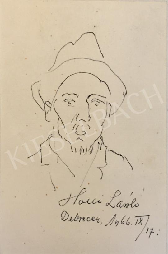 For sale  Holló, László - Self Portrait, 1966 's painting