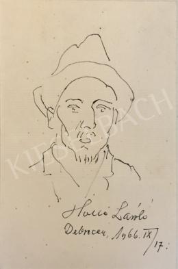  Holló, László - Self Portrait, 1966 