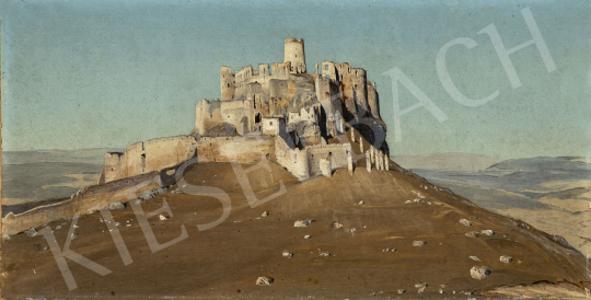 Gundelfinger, Gyula - Castle of Szepes painting