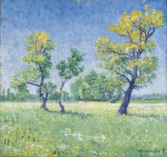 Boromisza, Tibor - Spring Blossom, 1907 painting