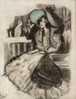 Márk, Lajos - Girl with Green Hat (Hall, Private Boksz) 