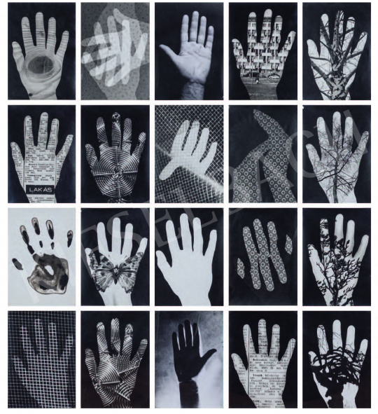  Nádor, Katalin - Untitled (Hands), c. 1970 painting