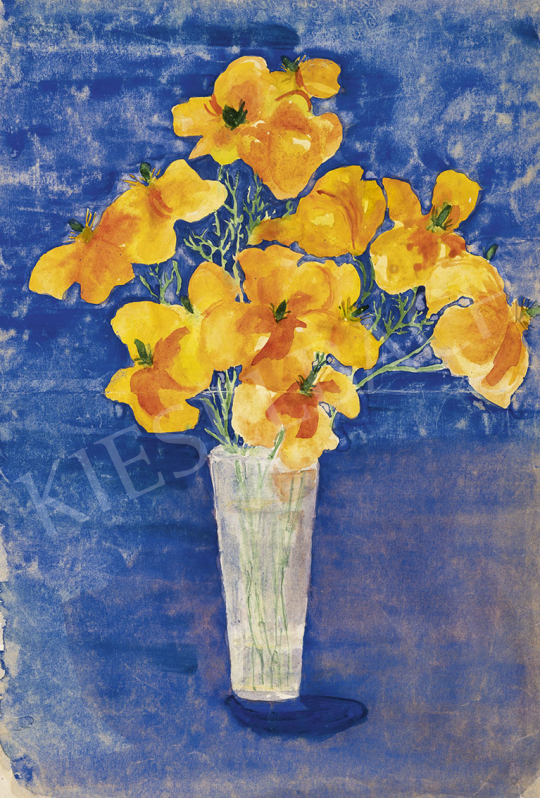  Kazovszkij, El - Field Flowers in a Vase painting