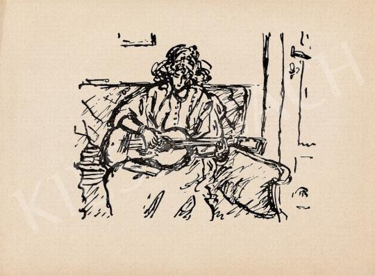 Rippl-Rónai, József - 50 pieces of zink etchings | 6th Auction auction / 229 Lot