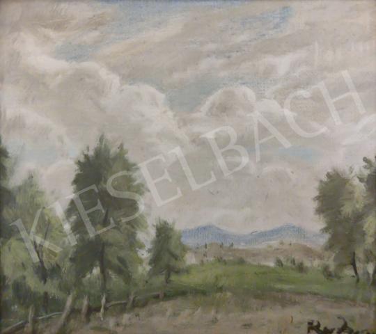 For sale  Rudnay, Gyula - Landscape of Bábony 's painting