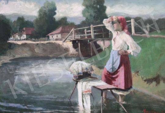 Markos, Lajos - Waiting painting