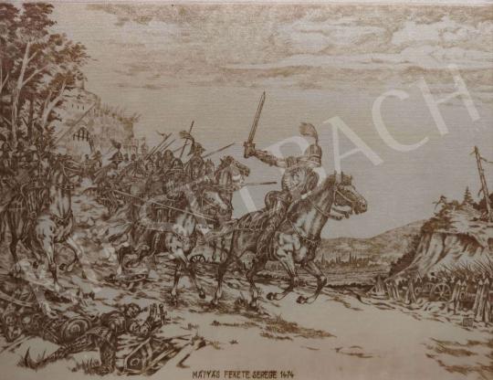 Budai, Tibor - The Black Army of King Matthias in 1474 painting