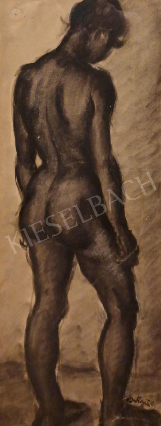 Derkovits, Gyula - Standing Female Nude painting