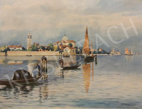 Koszkol, Jenő - Venice view painting