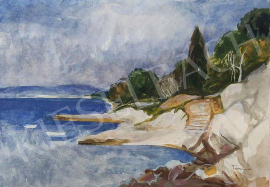 For sale Tamás, Ervin - Greek Coast, 1985 's painting