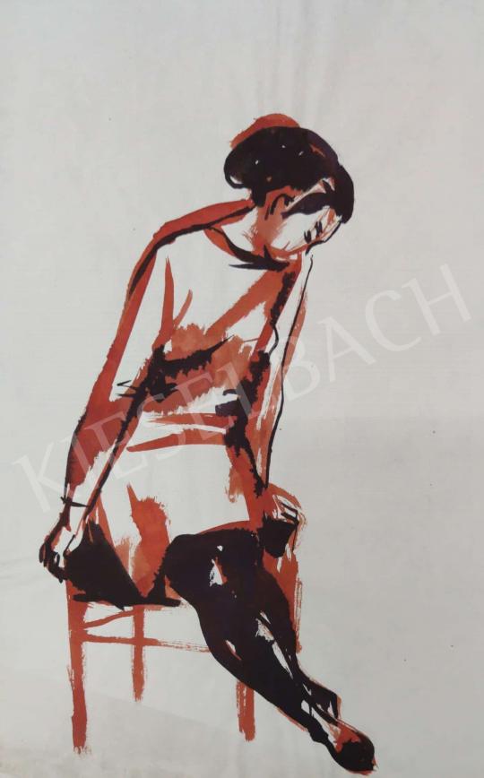 Tamás, Ervin - Graceful gesture. 1969 painting