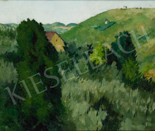  Legat, Albert - Landscape, 1939 painting