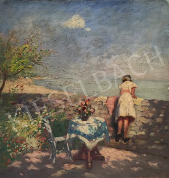 For sale  Kássa, Gábor - Waterfront (Summer Day), 1934  's painting