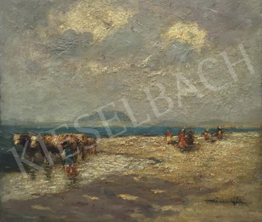  Kássa, Gábor - Lake Balaton with the Badacsony painting