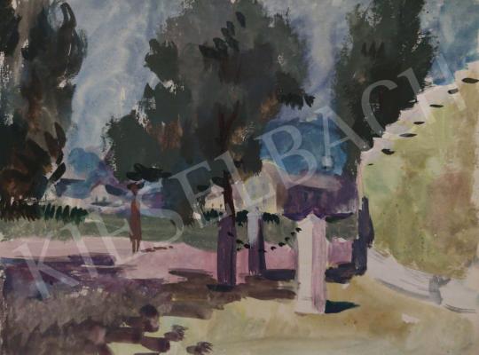 For sale Tamás, Ervin - Summer Day at the City Square, 1958 's painting