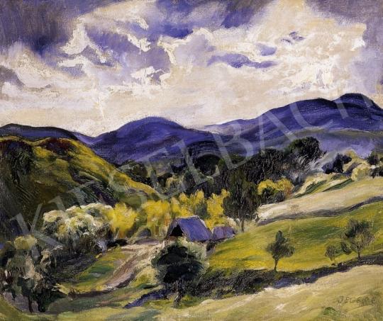 Jeges, Ernő - Hilly Landscape | 6th Auction auction / 251 Lot