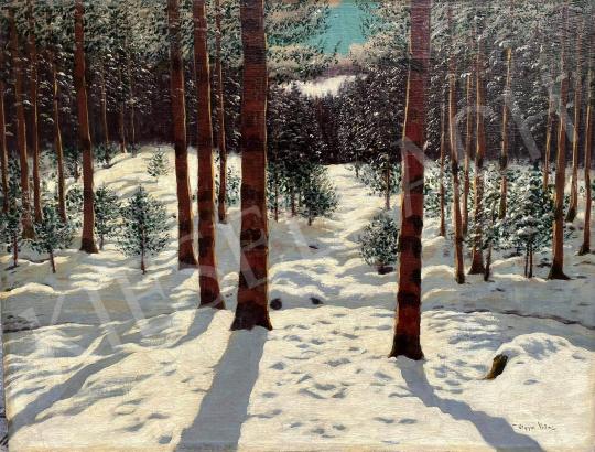 For sale  Olgyai, Viktor - Winter Forest 's painting