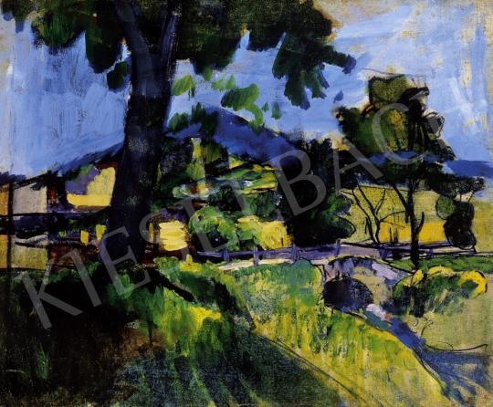 Pór, Bertalan - Landscape by a Brook | 6th Auction auction / 253 Lot