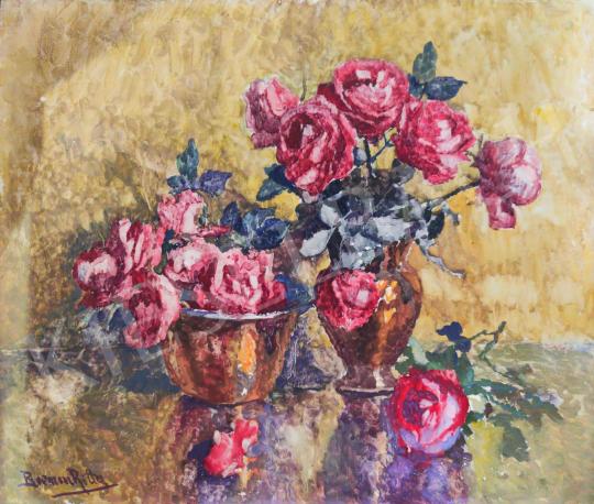 Eladó Boemm Ritta - Rózsák festménye