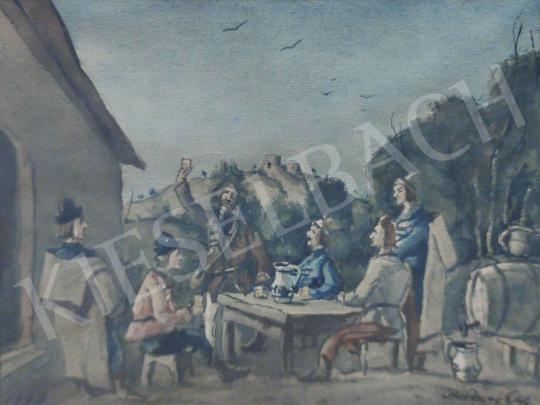 For sale  Rudnay, Gyula - Revelers 's painting