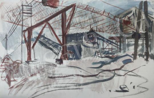 For sale Tamás, Ervin - Mine Entrance, 1958 's painting