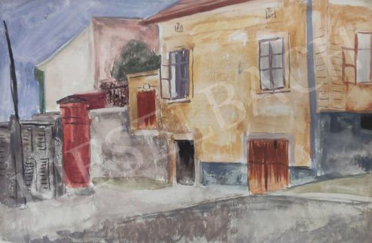 For sale Tamás, Ervin - Small Town House, 1958 's painting