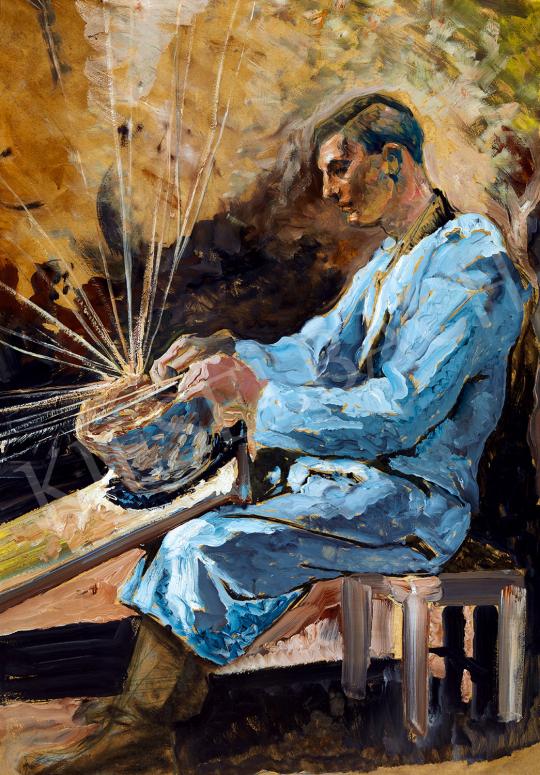 For sale  Scheiber, Hugó - Basket-maker, around 1918 's painting