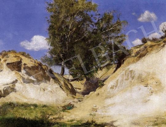  Aggházy, Gyula - Lonely Poplar | 6th Auction auction / 263 Lot