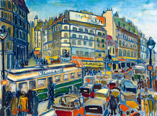 Eladó Sreier András - Párizs (Grand Boulevard), 1929 festménye