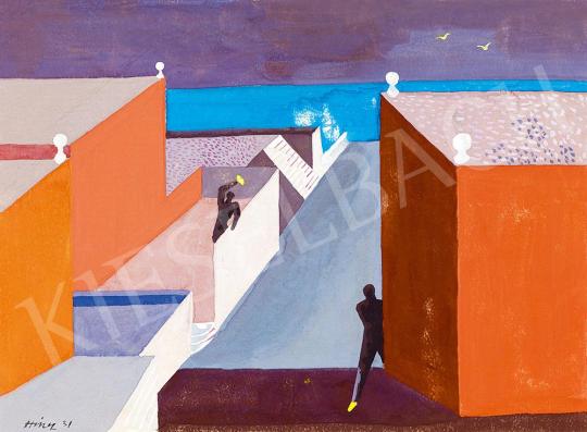 Eladó  Hincz Gyula - Tengerpart, 1931 festménye