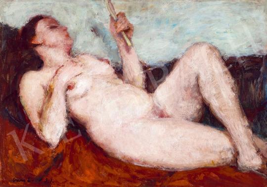 For sale Vass, Elemér - Female Nude in Studio, 1931 's painting