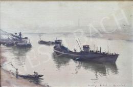 Diósy Antal - Duna part, Margit-híd 