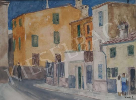 For sale Tamás, Ervin - Little Italian Town,  1961 's painting