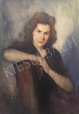  Kássa, Gábor - Brown Hair Girl, 1945 