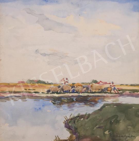 For sale  Kássa, Gábor - On the Rivuletl-Side , 1940 's painting