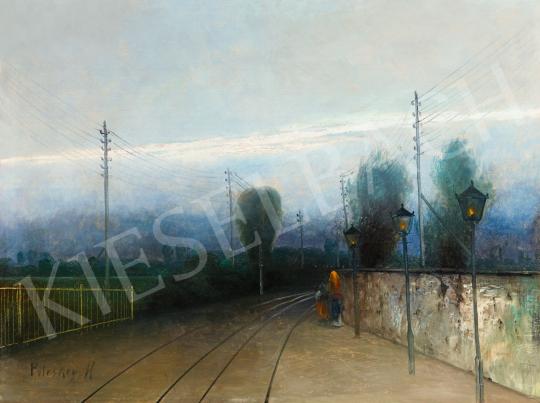 For sale Zeller, Mihály - Train Station 's painting