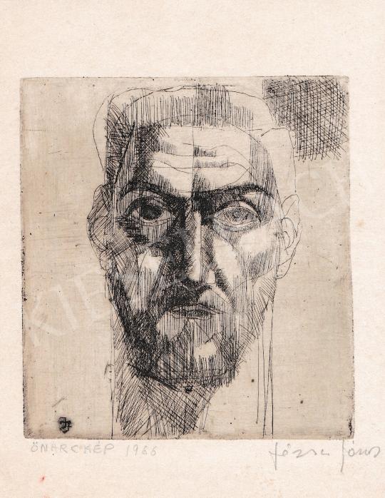 For sale  Józsa, János - Self portrait, 1966 's painting