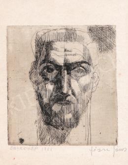  Józsa, János - Self portrait, 1966 